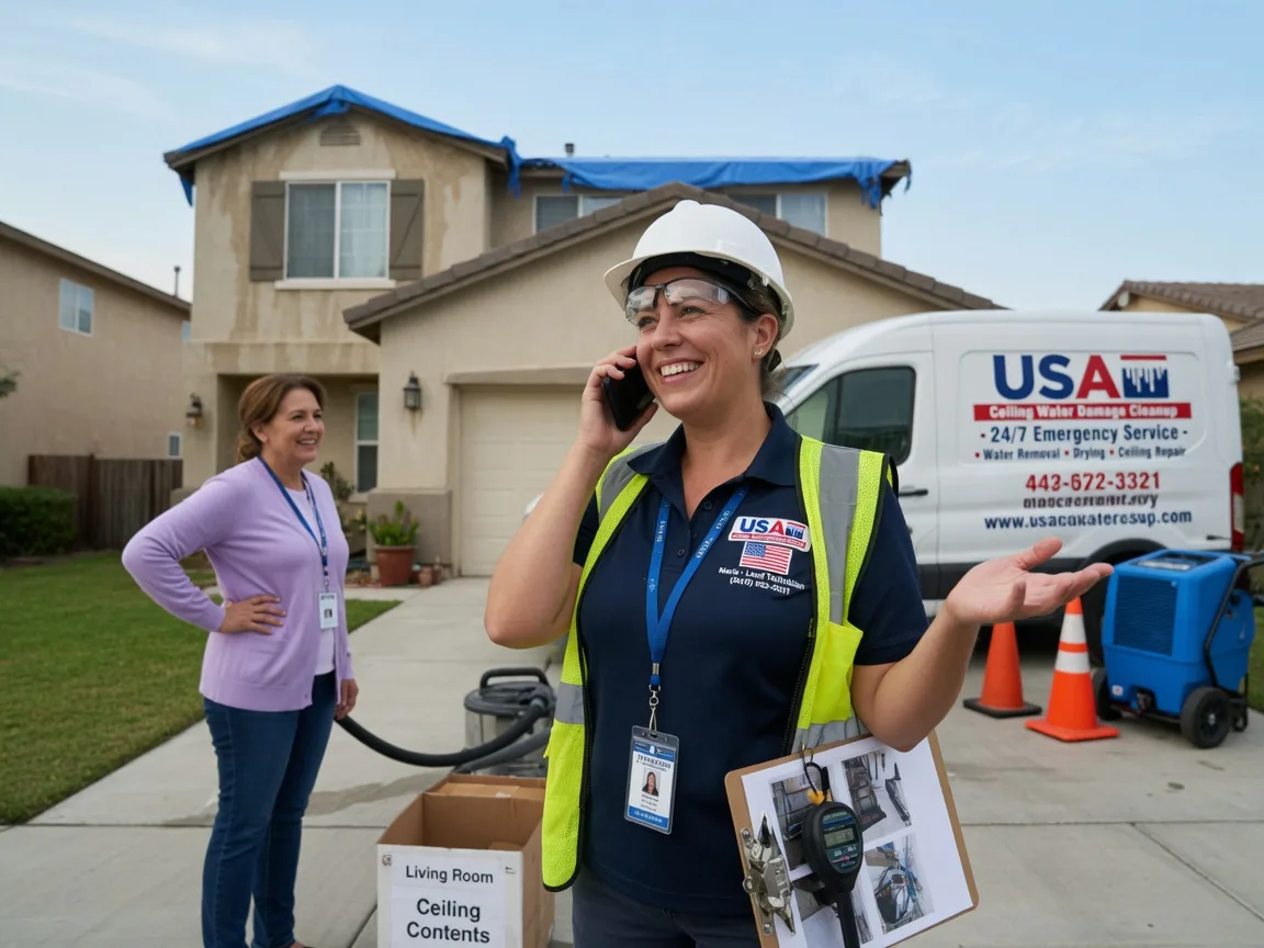 Ceiling Water Damage Restoration Staunton, IL FAQs